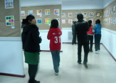 0831班色彩构成作业展