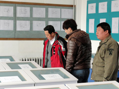 美术设计系1131班举办AutoCAD作业展